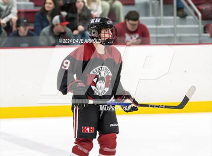 Thumbnail 2 in Kents Hill School vs. Hebron Academy (Travis Roy Cup) photogallery.