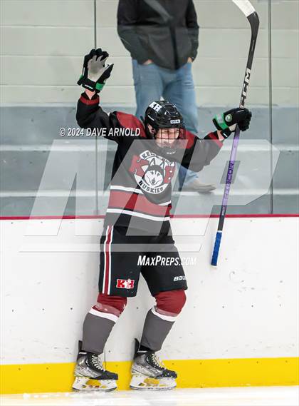 Thumbnail 2 in Kents Hill School vs. Hebron Academy (Travis Roy Cup) photogallery.