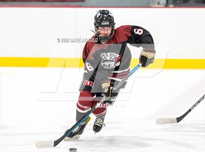 Thumbnail 3 in Kents Hill School vs. Hebron Academy (Travis Roy Cup) photogallery.