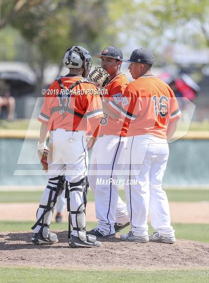 Thumbnail 1 in Clovis West vs Selma  photogallery.