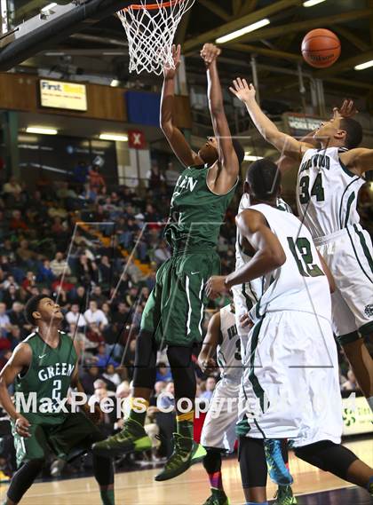 Thumbnail 1 in Brentwood vs. Green Tech (NYSPHSAA Class AA Semifinal) photogallery.