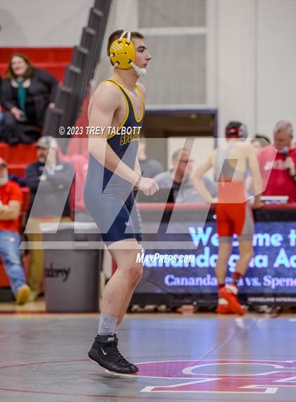 Thumbnail 2 in Spencerport vs Canandaigua Academy photogallery.