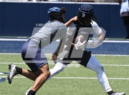 Thumbnail 3 in Warren vs. St. John Bosco (Brave 8 Invitational) photogallery.