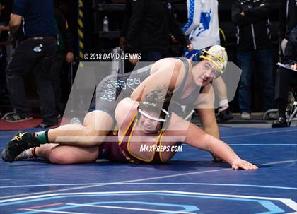 Thumbnail 1 in CIF State Boys Wrestling Championships (Round 1) photogallery.