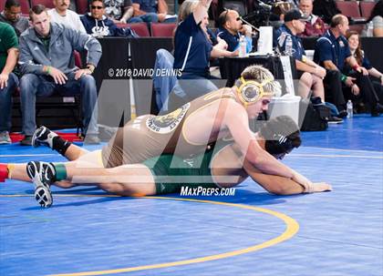 Thumbnail 1 in CIF State Boys Wrestling Championships (Round 1) photogallery.
