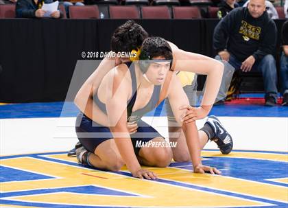 Thumbnail 2 in CIF State Boys Wrestling Championships (Round 1) photogallery.