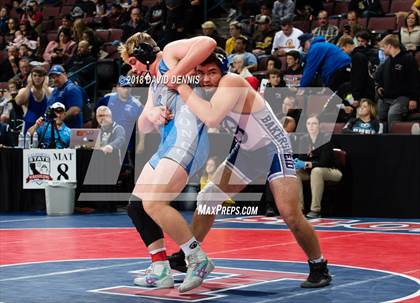 Thumbnail 2 in CIF State Boys Wrestling Championships (Round 1) photogallery.