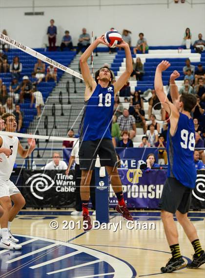 Thumbnail 2 in Laguna Beach vs. Saddleback Valley Christian (CIF SoCal Regional D3 Final) photogallery.