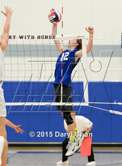 Thumbnail 2 in Laguna Beach vs. Saddleback Valley Christian (CIF SoCal Regional D3 Final) photogallery.
