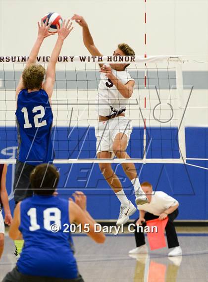 Thumbnail 2 in Laguna Beach vs. Saddleback Valley Christian (CIF SoCal Regional D3 Final) photogallery.