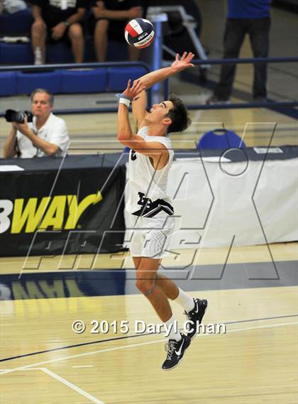 Thumbnail 3 in Laguna Beach vs. Saddleback Valley Christian (CIF SoCal Regional D3 Final) photogallery.