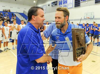 Thumbnail 2 in Laguna Beach vs. Saddleback Valley Christian (CIF SoCal Regional D3 Final) photogallery.