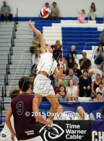 Thumbnail 2 in Laguna Beach vs. Saddleback Valley Christian (CIF SoCal Regional D3 Final) photogallery.