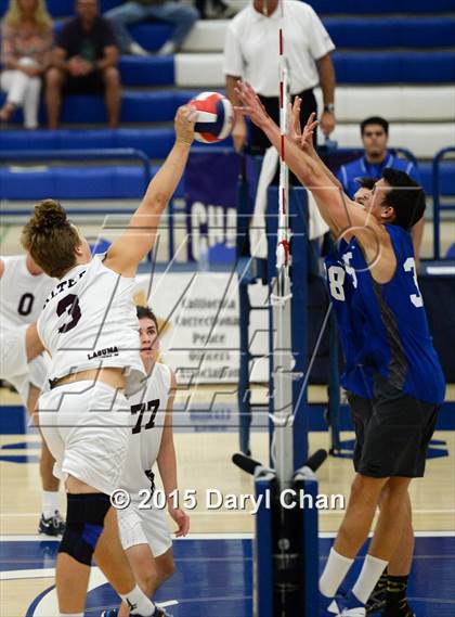 Thumbnail 2 in Laguna Beach vs. Saddleback Valley Christian (CIF SoCal Regional D3 Final) photogallery.