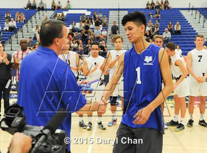 Thumbnail 2 in Laguna Beach vs. Saddleback Valley Christian (CIF SoCal Regional D3 Final) photogallery.