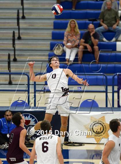 Thumbnail 3 in Laguna Beach vs. Saddleback Valley Christian (CIF SoCal Regional D3 Final) photogallery.