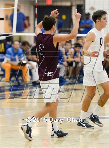 Thumbnail 3 in Laguna Beach vs. Saddleback Valley Christian (CIF SoCal Regional D3 Final) photogallery.