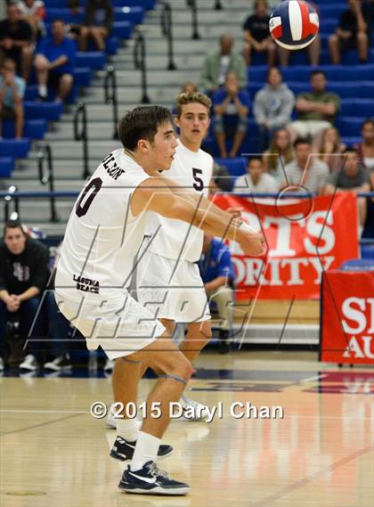 Thumbnail 2 in Laguna Beach vs. Saddleback Valley Christian (CIF SoCal Regional D3 Final) photogallery.