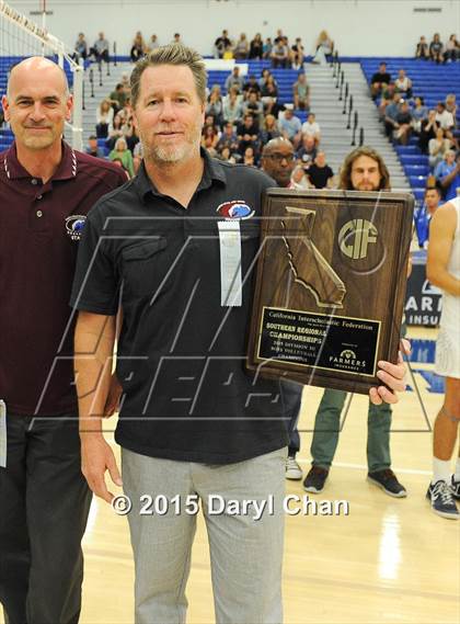 Thumbnail 3 in Laguna Beach vs. Saddleback Valley Christian (CIF SoCal Regional D3 Final) photogallery.