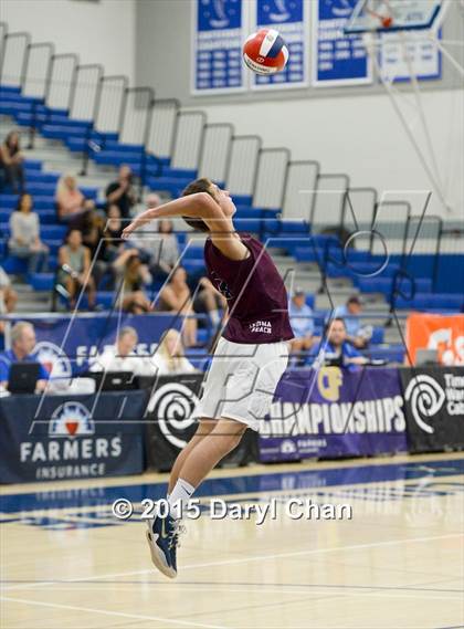 Thumbnail 1 in Laguna Beach vs. Saddleback Valley Christian (CIF SoCal Regional D3 Final) photogallery.