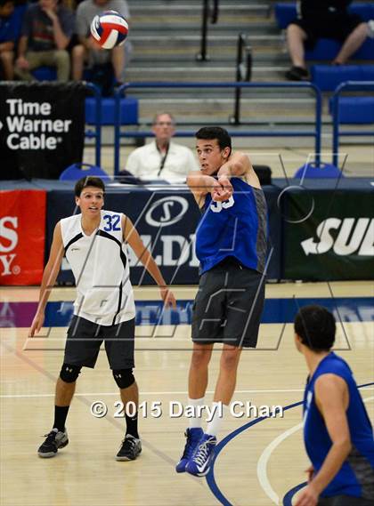 Thumbnail 3 in Laguna Beach vs. Saddleback Valley Christian (CIF SoCal Regional D3 Final) photogallery.