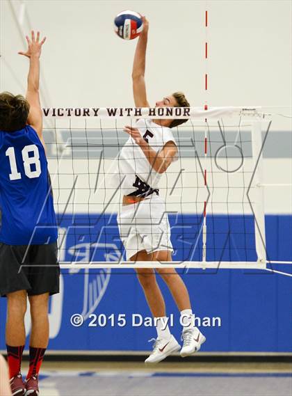 Thumbnail 2 in Laguna Beach vs. Saddleback Valley Christian (CIF SoCal Regional D3 Final) photogallery.