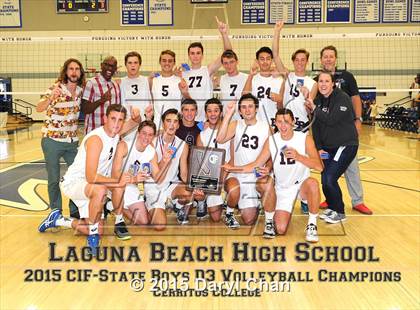 Thumbnail 1 in Laguna Beach vs. Saddleback Valley Christian (CIF SoCal Regional D3 Final) photogallery.
