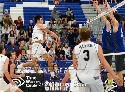 Thumbnail 3 in Laguna Beach vs. Saddleback Valley Christian (CIF SoCal Regional D3 Final) photogallery.
