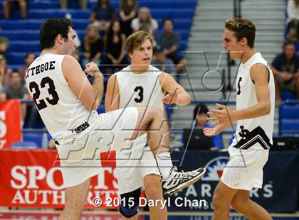Thumbnail 3 in Laguna Beach vs. Saddleback Valley Christian (CIF SoCal Regional D3 Final) photogallery.
