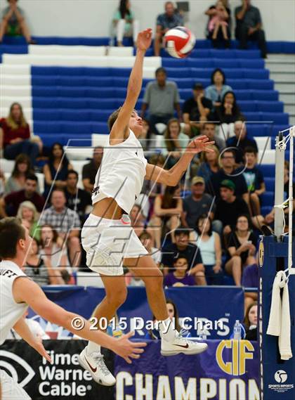 Thumbnail 2 in Laguna Beach vs. Saddleback Valley Christian (CIF SoCal Regional D3 Final) photogallery.
