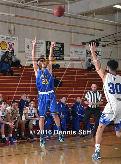 Thumbnail 1 in Capital Christian vs. Newark Memorial (Father Kelly Tribute) photogallery.