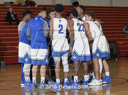 Thumbnail 2 in Capital Christian vs. Newark Memorial (Father Kelly Tribute) photogallery.
