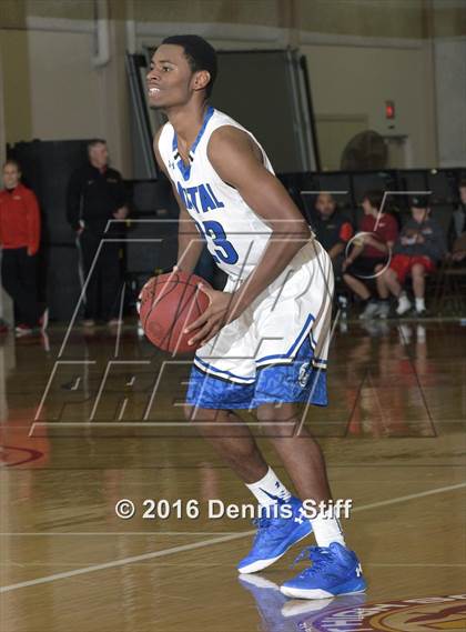 Thumbnail 1 in Capital Christian vs. Newark Memorial (Father Kelly Tribute) photogallery.