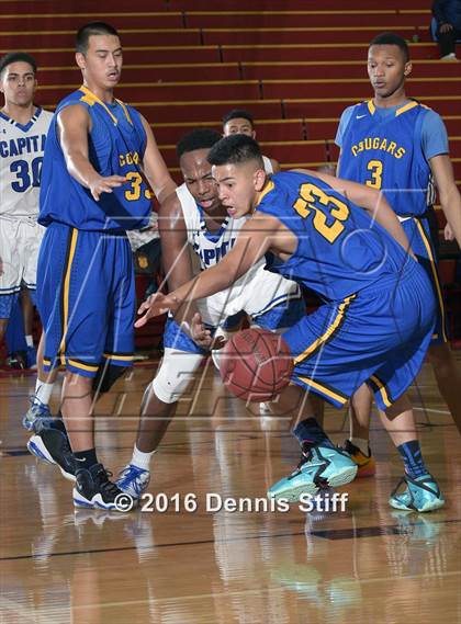 Thumbnail 1 in Capital Christian vs. Newark Memorial (Father Kelly Tribute) photogallery.