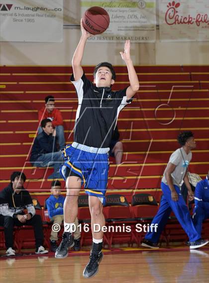 Thumbnail 3 in Capital Christian vs. Newark Memorial (Father Kelly Tribute) photogallery.