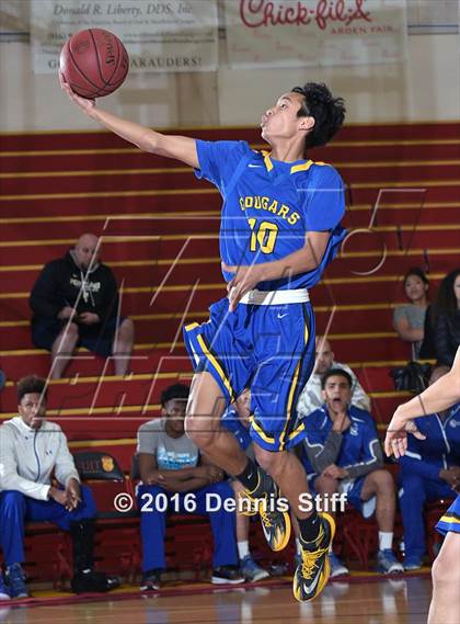 Thumbnail 1 in Capital Christian vs. Newark Memorial (Father Kelly Tribute) photogallery.