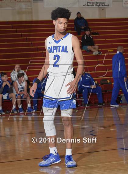 Thumbnail 2 in Capital Christian vs. Newark Memorial (Father Kelly Tribute) photogallery.
