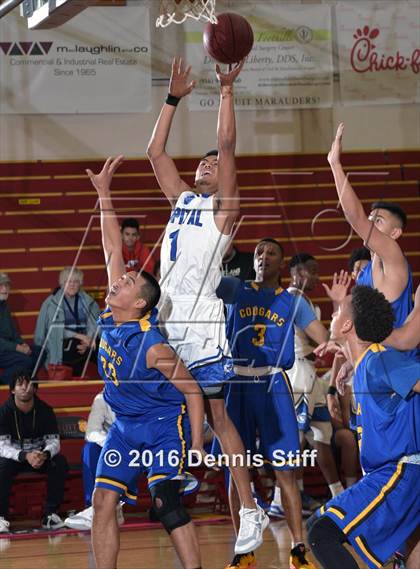 Thumbnail 2 in Capital Christian vs. Newark Memorial (Father Kelly Tribute) photogallery.