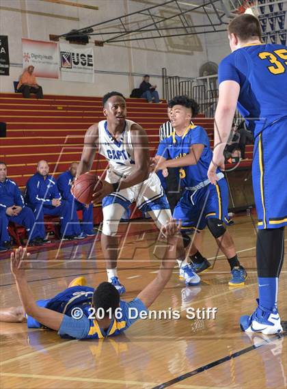 Thumbnail 2 in Capital Christian vs. Newark Memorial (Father Kelly Tribute) photogallery.
