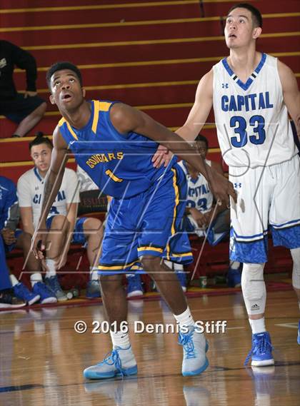 Thumbnail 2 in Capital Christian vs. Newark Memorial (Father Kelly Tribute) photogallery.