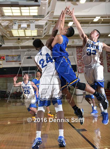 Thumbnail 3 in Capital Christian vs. Newark Memorial (Father Kelly Tribute) photogallery.