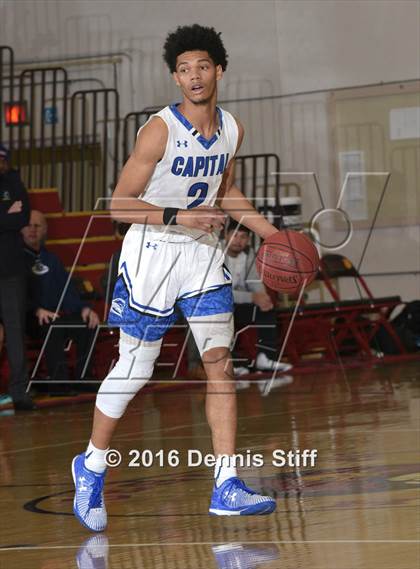 Thumbnail 3 in Capital Christian vs. Newark Memorial (Father Kelly Tribute) photogallery.