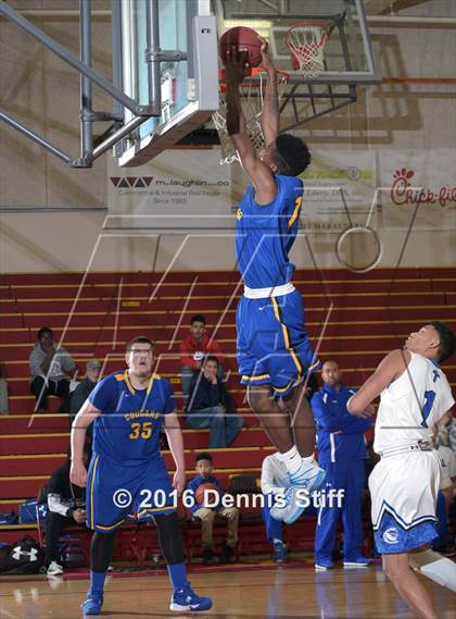 Thumbnail 1 in Capital Christian vs. Newark Memorial (Father Kelly Tribute) photogallery.