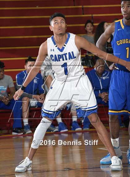 Thumbnail 1 in Capital Christian vs. Newark Memorial (Father Kelly Tribute) photogallery.