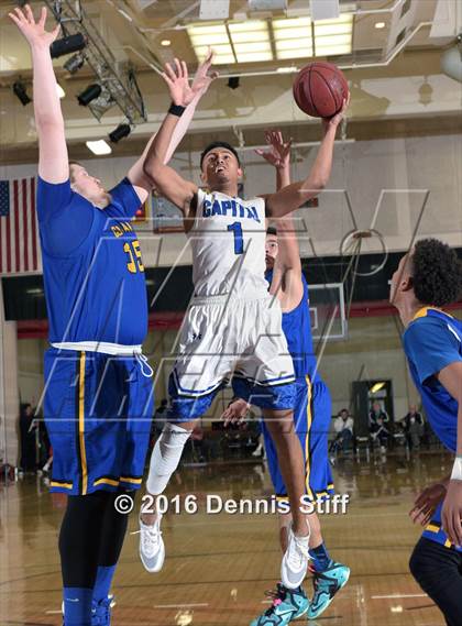 Thumbnail 1 in Capital Christian vs. Newark Memorial (Father Kelly Tribute) photogallery.
