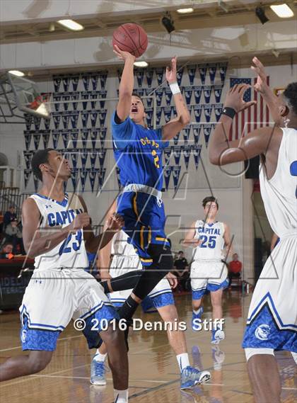 Thumbnail 2 in Capital Christian vs. Newark Memorial (Father Kelly Tribute) photogallery.