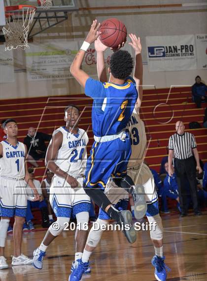 Thumbnail 1 in Capital Christian vs. Newark Memorial (Father Kelly Tribute) photogallery.