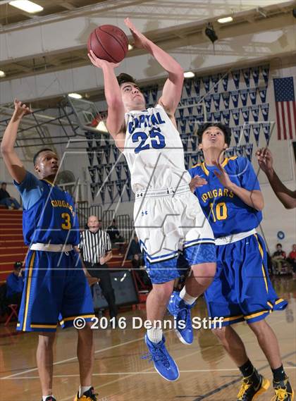 Thumbnail 1 in Capital Christian vs. Newark Memorial (Father Kelly Tribute) photogallery.