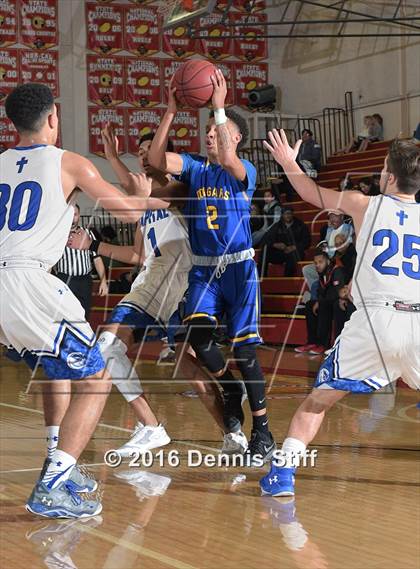 Thumbnail 2 in Capital Christian vs. Newark Memorial (Father Kelly Tribute) photogallery.