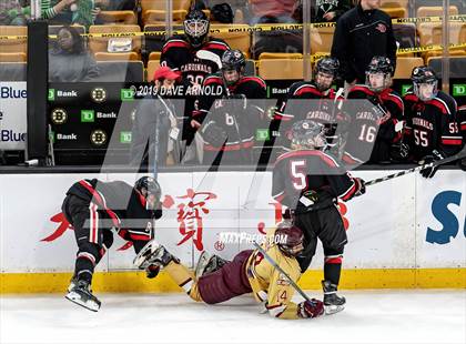 Thumbnail 2 in Boston College High vs Pope Francis (MIAA Division 1A State FInal) photogallery.